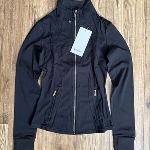 Lululemon black and gold define jacket